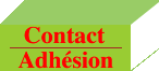 Contact / Adhésion