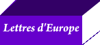 Lettres d'Europe